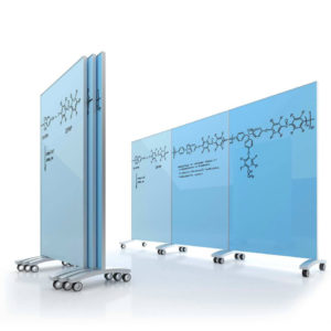 Mobile Glass Dry Erase Boards