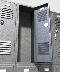 Metal lockers 